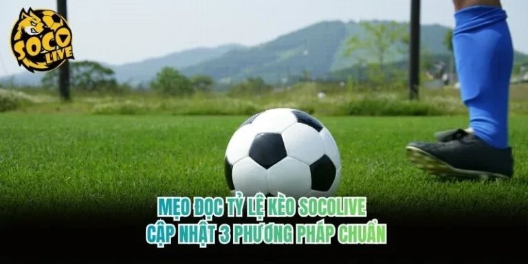 Mẹo Đọc Tỷ Lệ Kèo Socolive - Cập Nhật 3 Phương Pháp Chuẩn