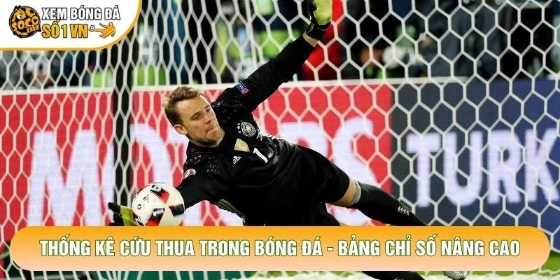 Thống Kê Cứu Thua Trong Bóng Đá – Bảng Chỉ Số Nâng Cao